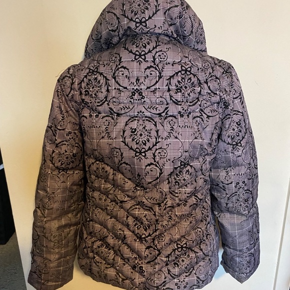 Bebe Patterned Puffer Jacket Size M - Picture 2 of 2